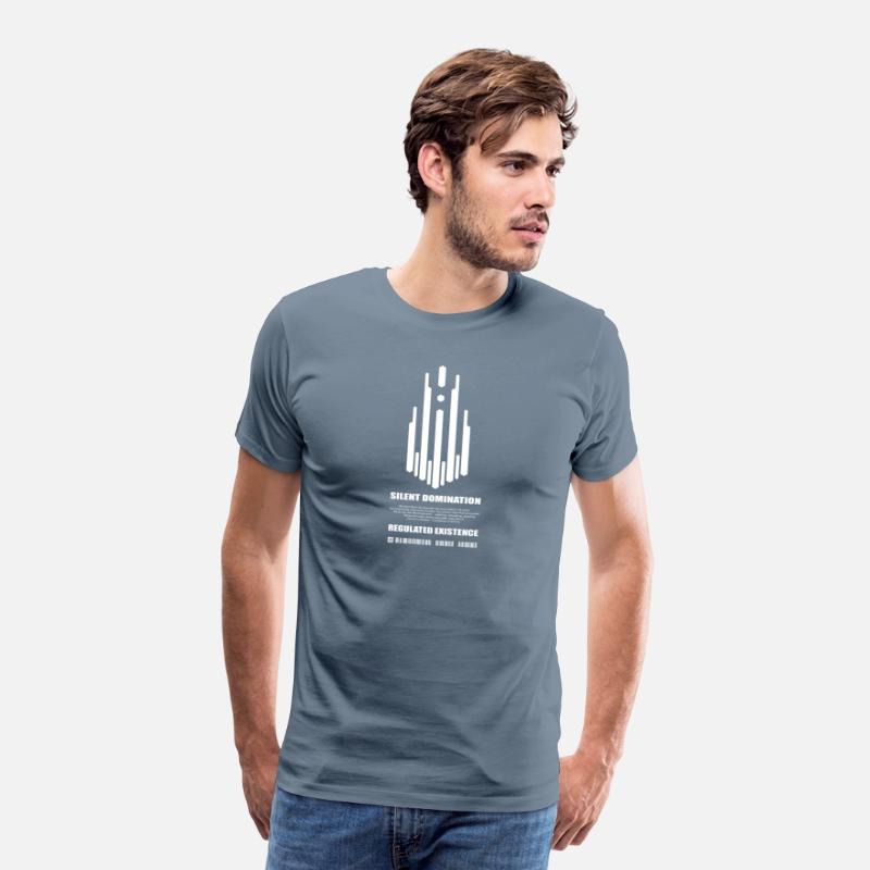 Silent Domination – Dystopian Cyber Design (White)
