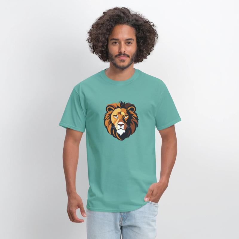 Simple Lion Head Design