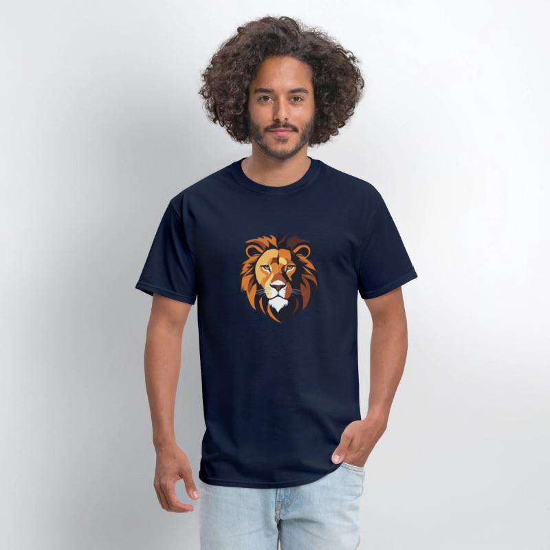 Simple Lion Head Design