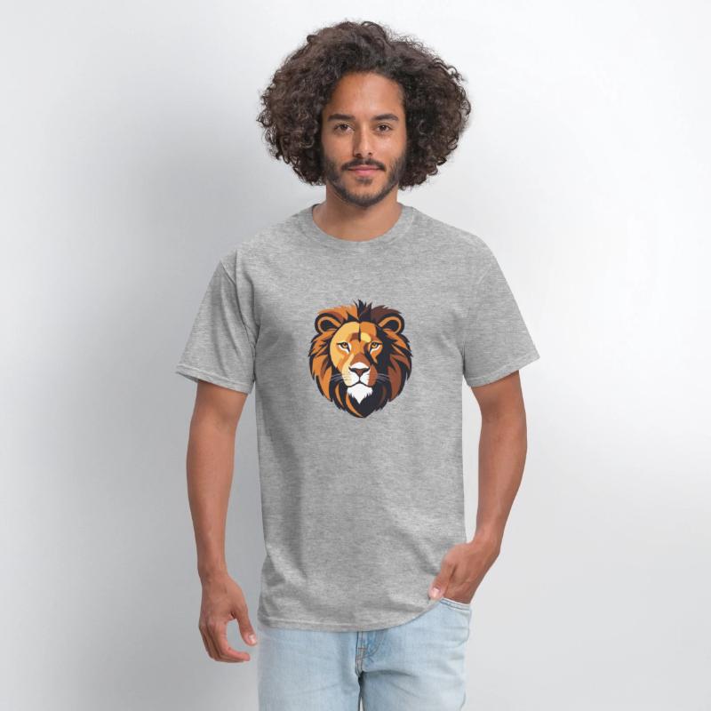 Simple Lion Head Design