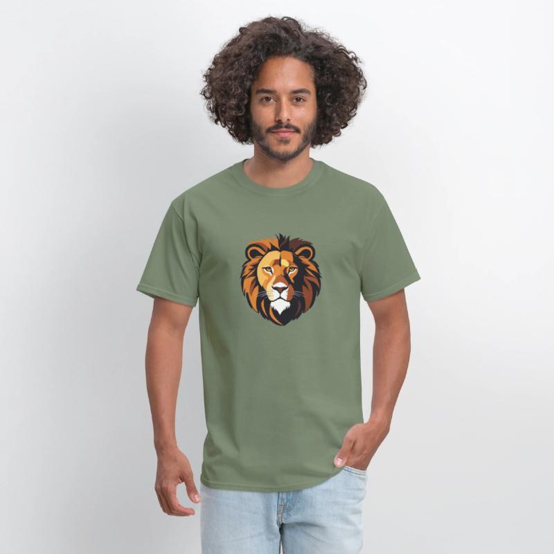 Simple Lion Head Design