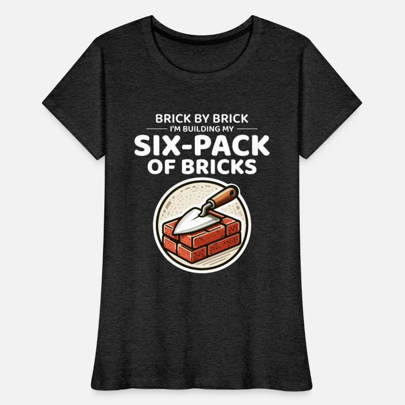 Six-Pack of Bricks: Humorous Bricklayer Fitness
