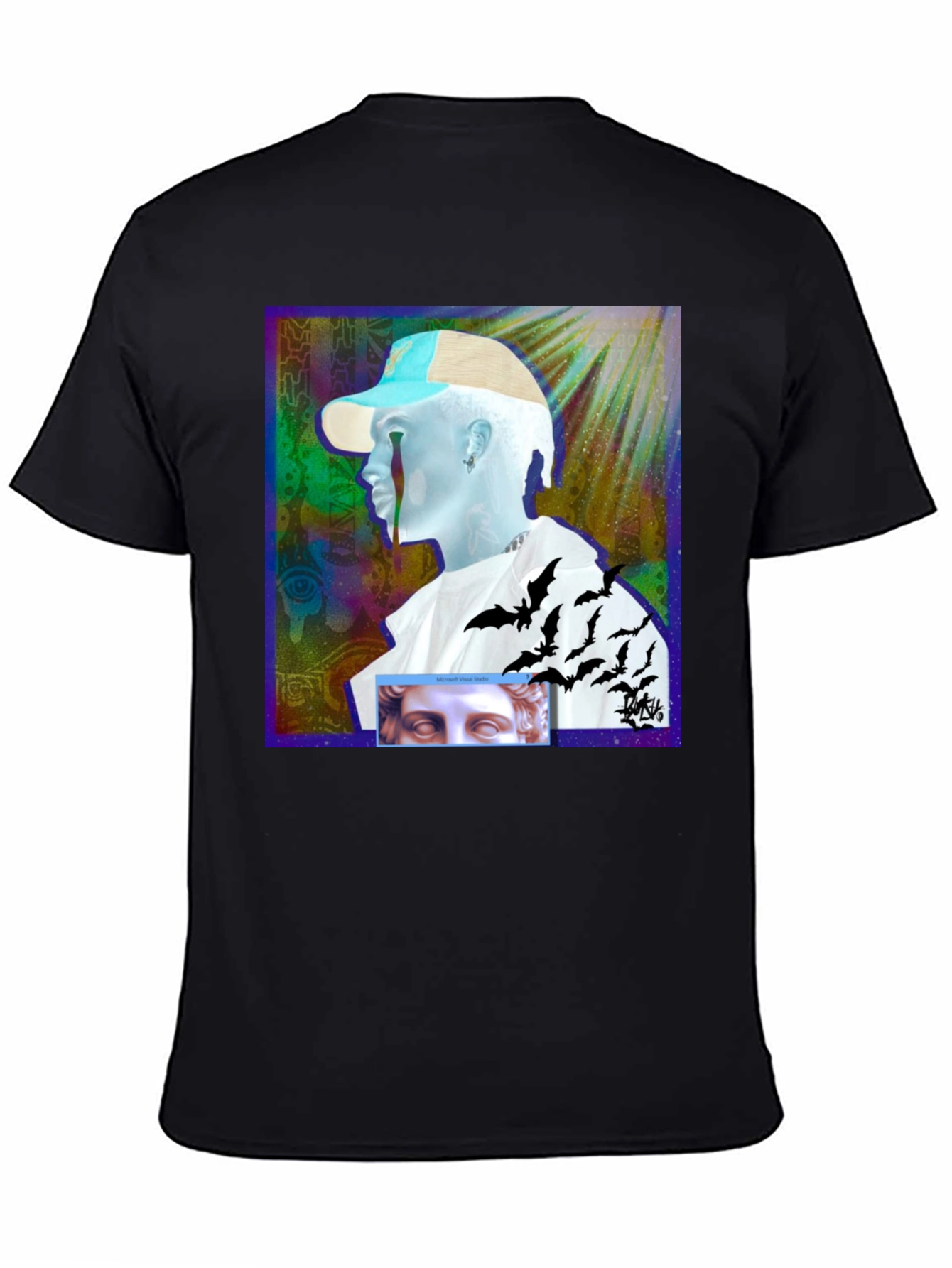 Unique Graphic Print Tee