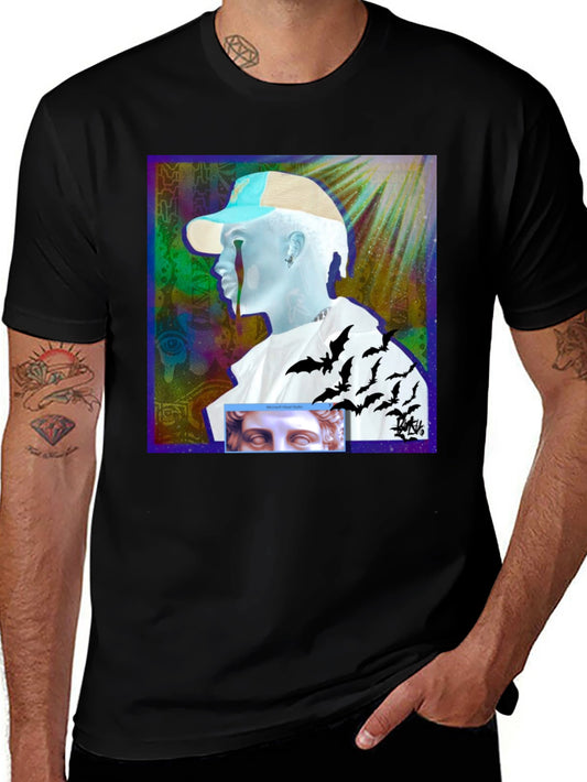 Unique Graphic Print Tee