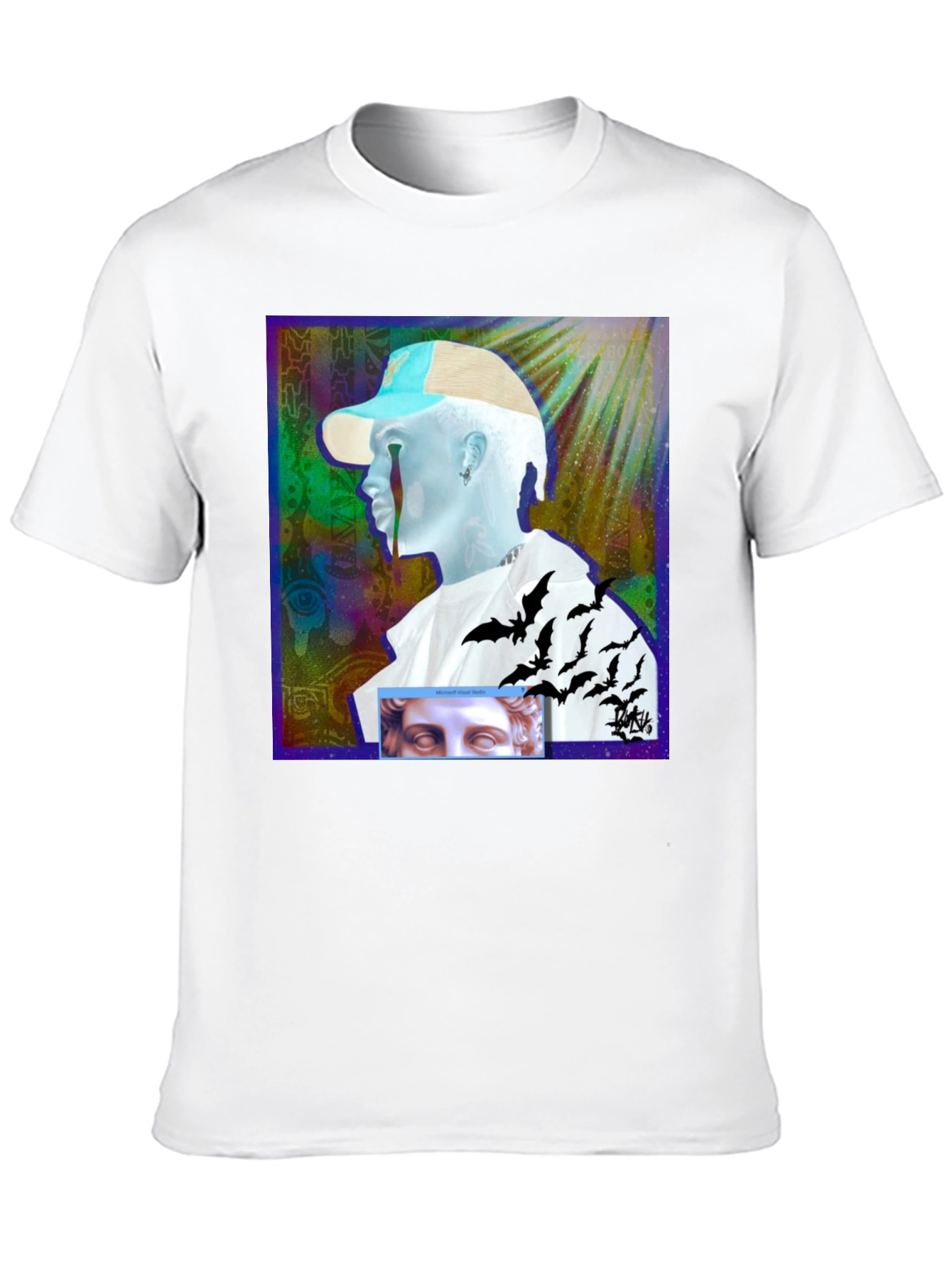 Unique Graphic Print Tee