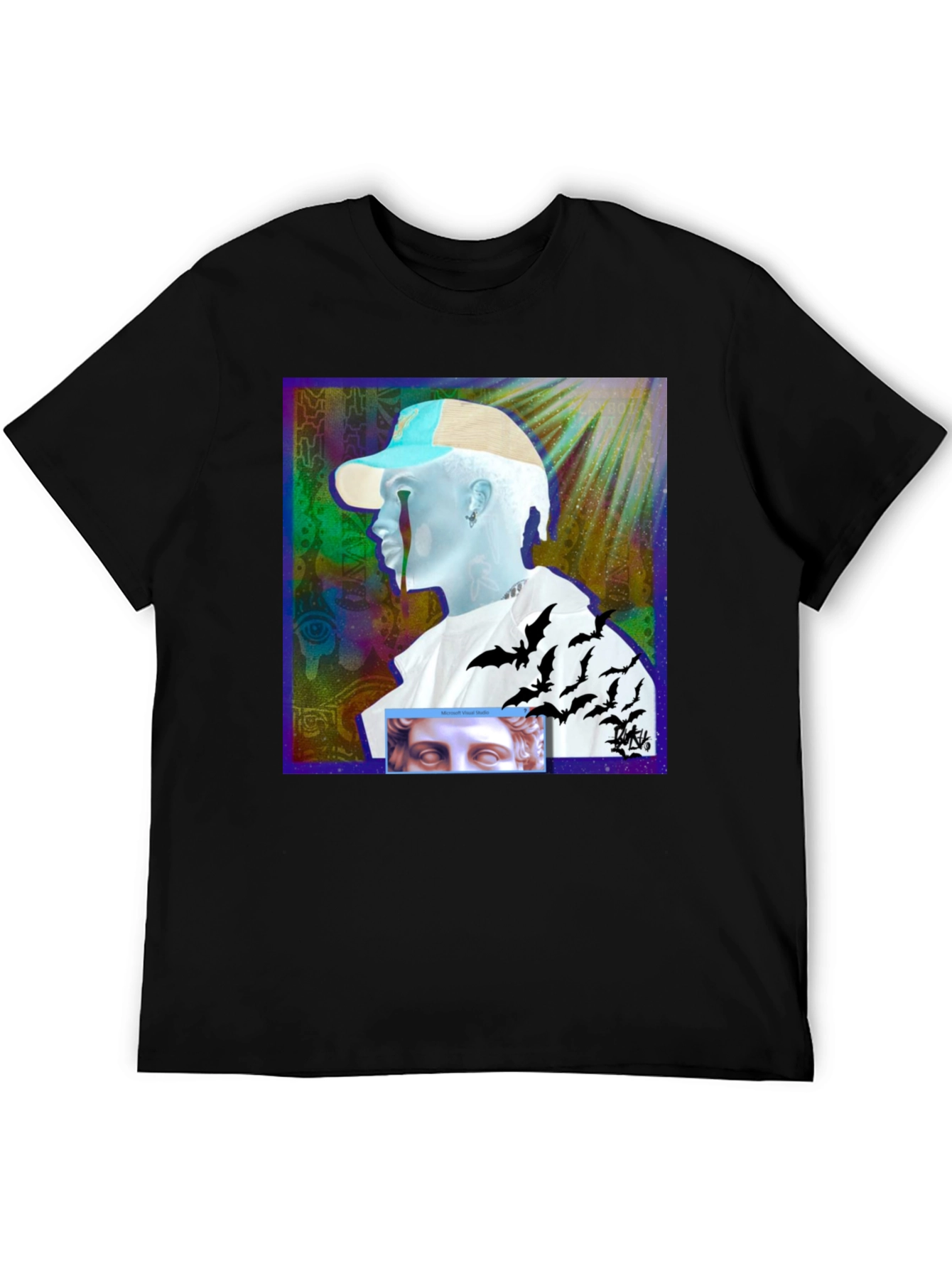 Unique Graphic Print Tee