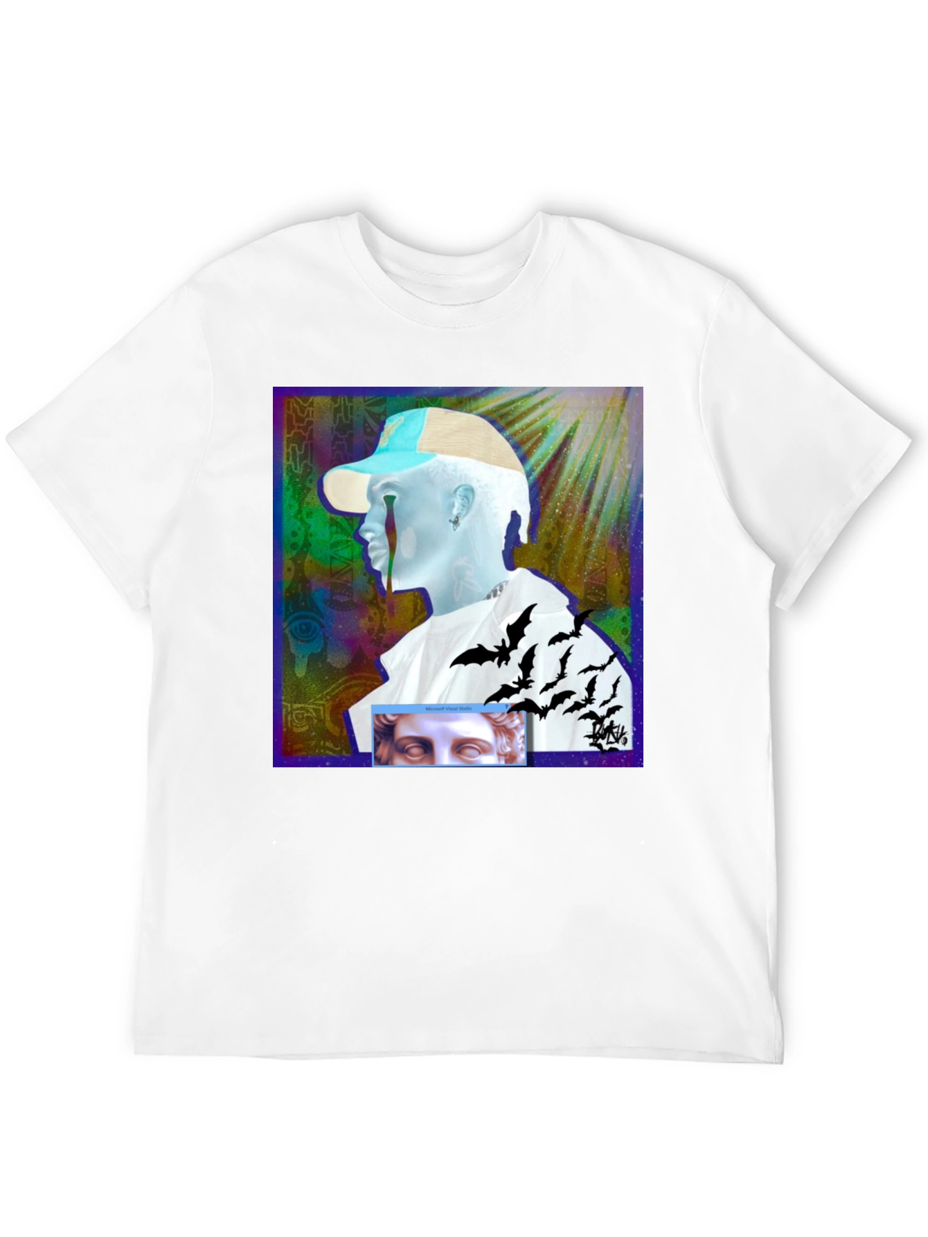 Unique Graphic Print Tee