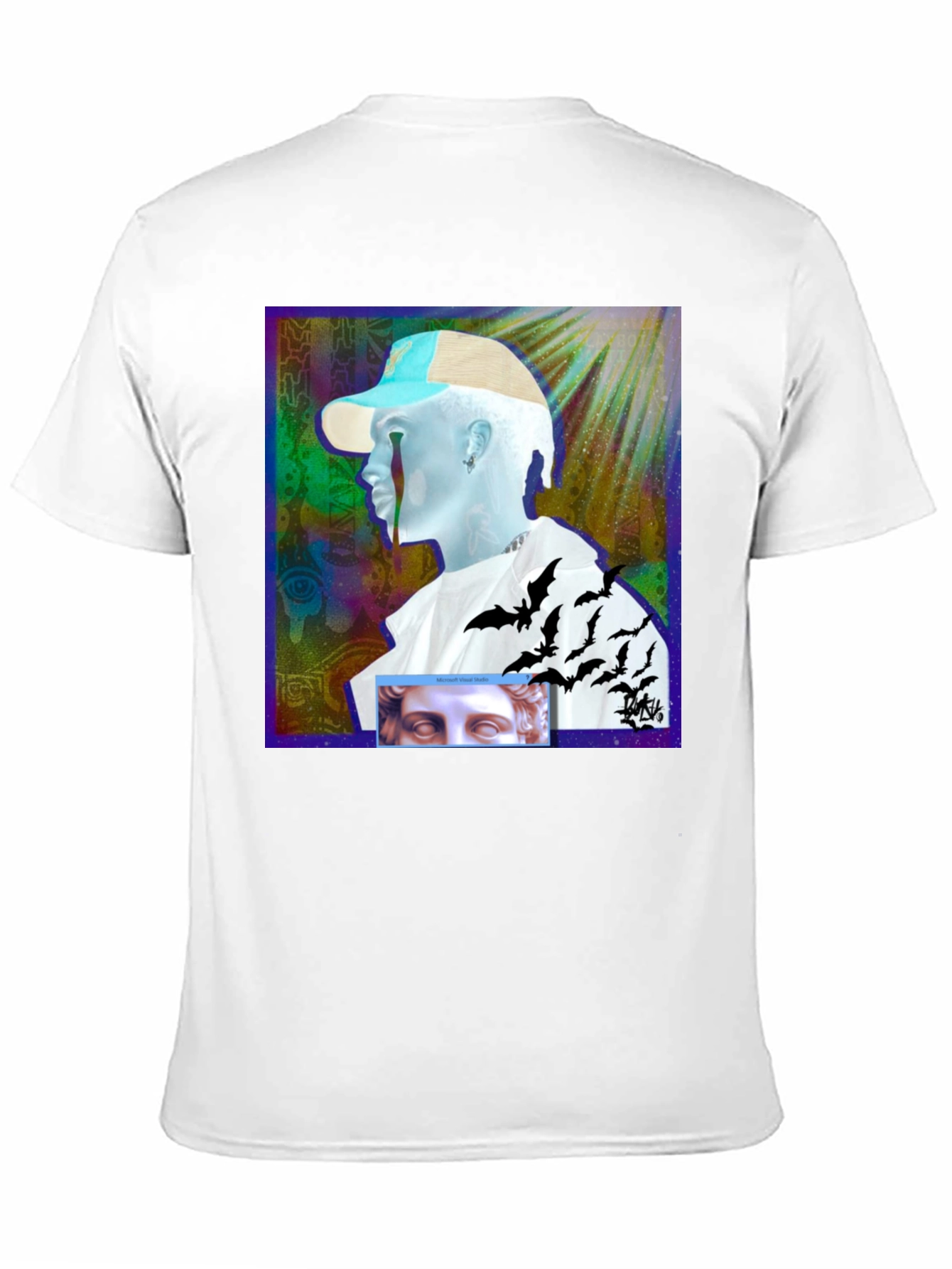 Unique Graphic Print Tee