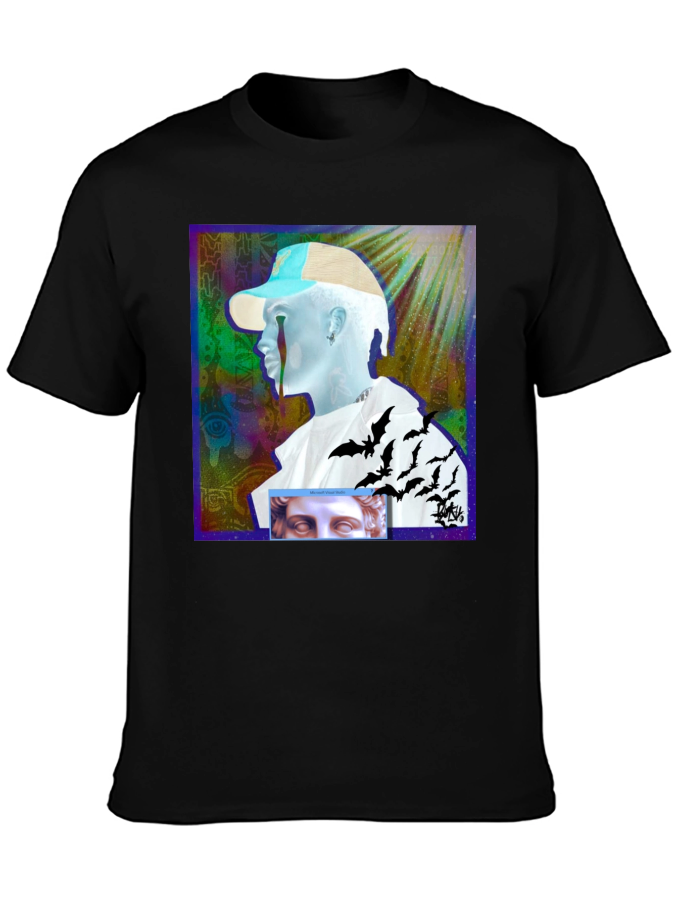Unique Graphic Print Tee