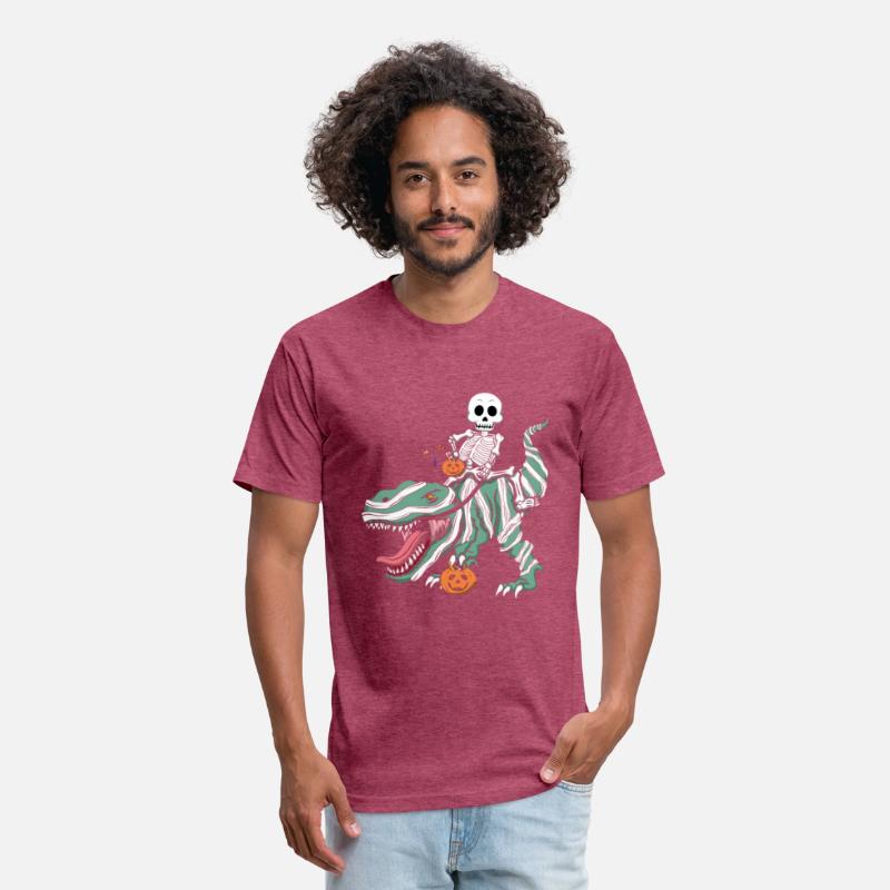 Skeleton Dinosaur Funny Lazy Creepy Halloween