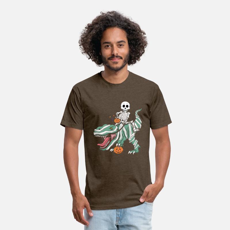 Skeleton Dinosaur Funny Lazy Creepy Halloween