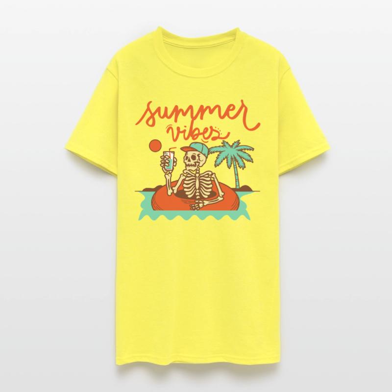 Skeleton Tropical Summer Vibes