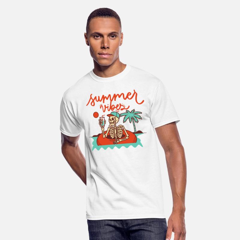 Skeleton Tropical Summer Vibes