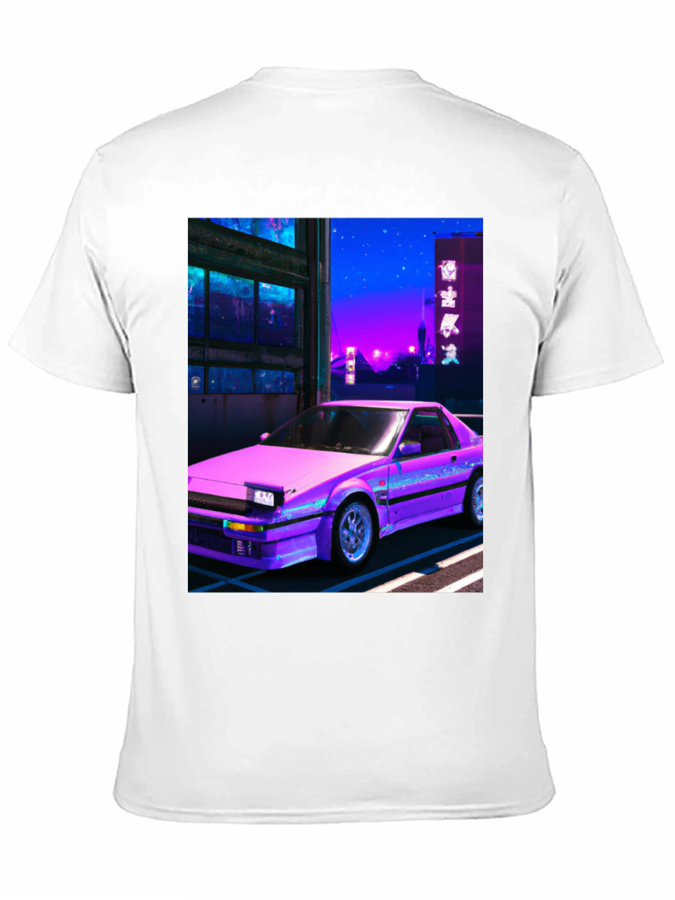 Retro Car Graphic T-Shirt