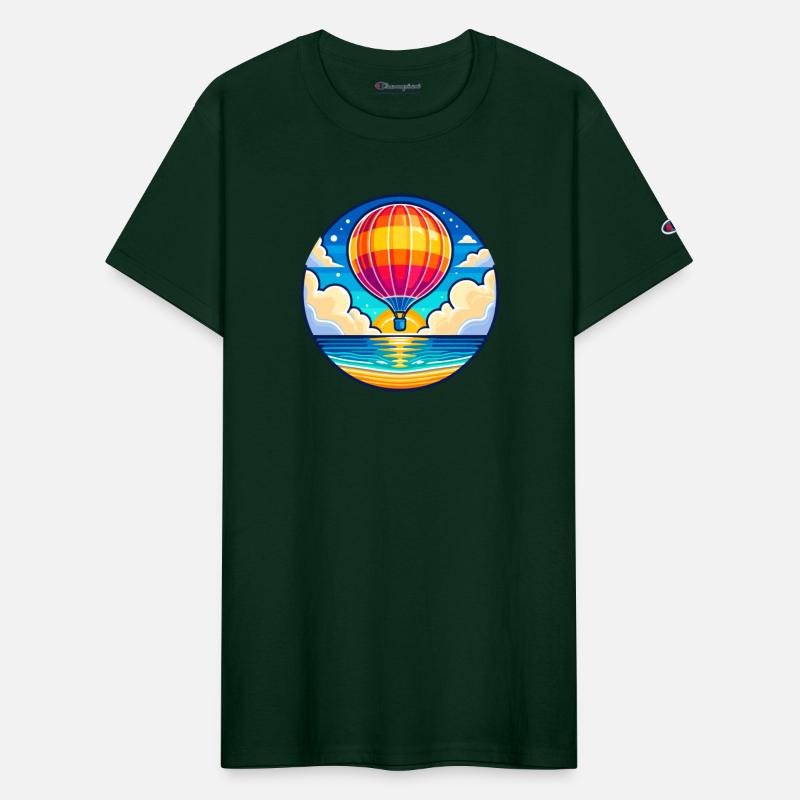 Skyward Journey: Soaring Hot Air Balloon