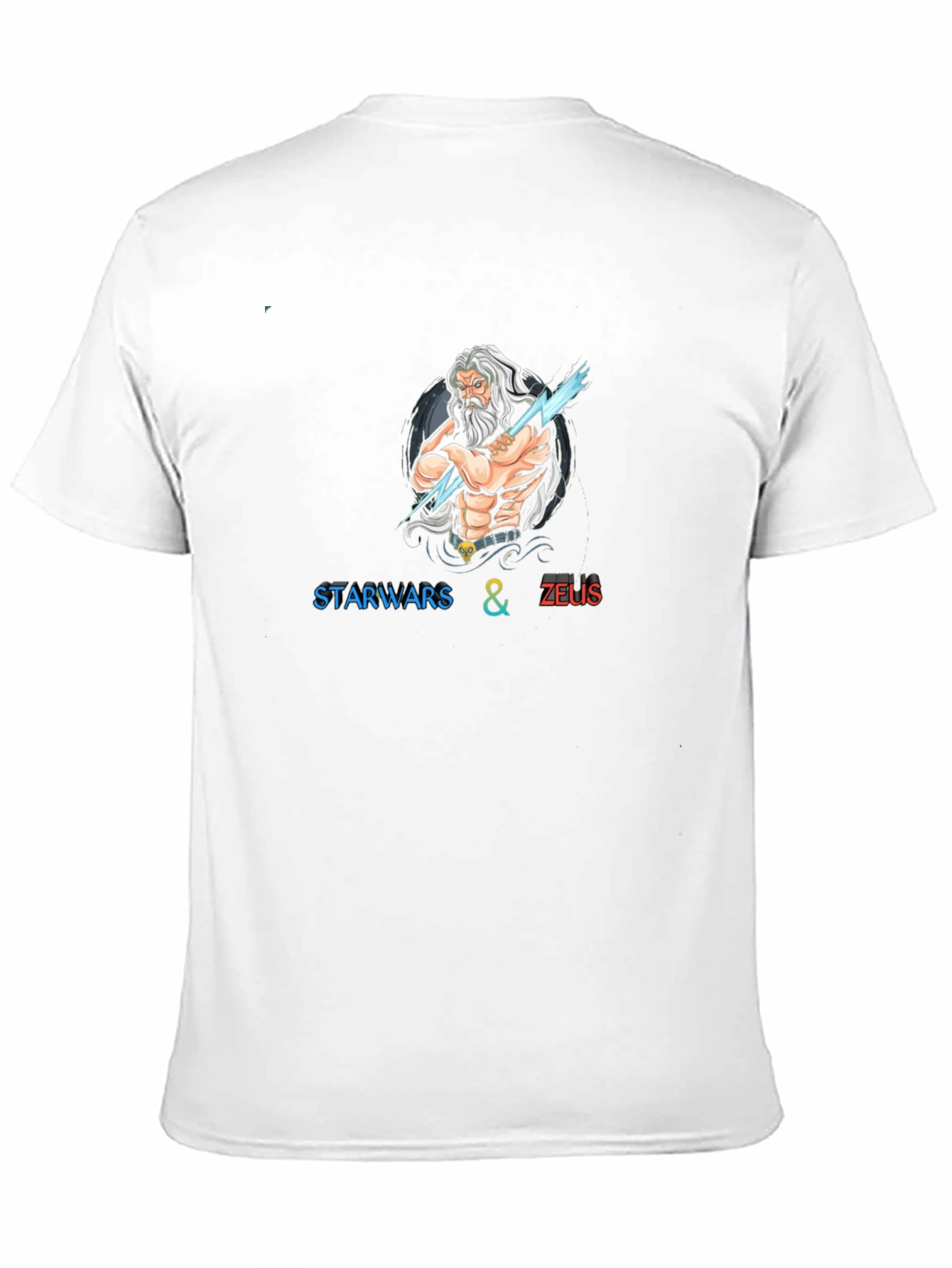 Star Wars & Zeus Black T-Shirt