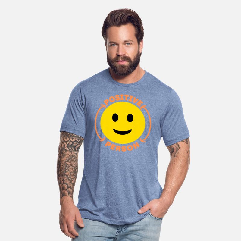 slightly smiling positive person face