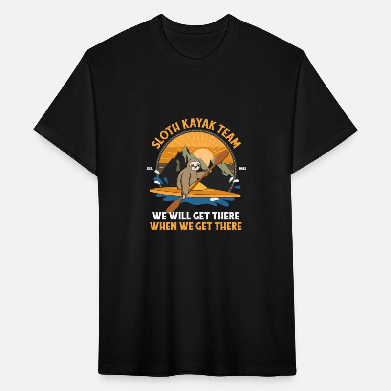Sloth Kayaking Shirt Sloth Kayak Team