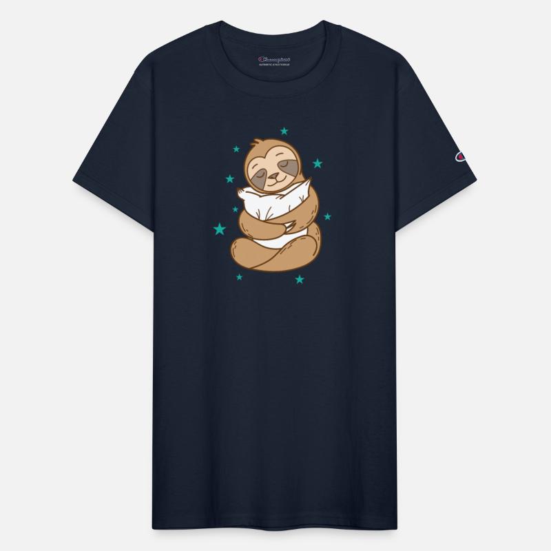 Sloth with Pillow Nature lazy