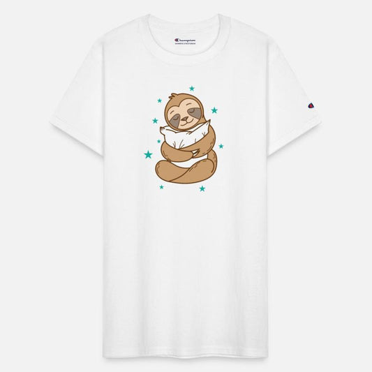 Sloth with Pillow Nature lazy