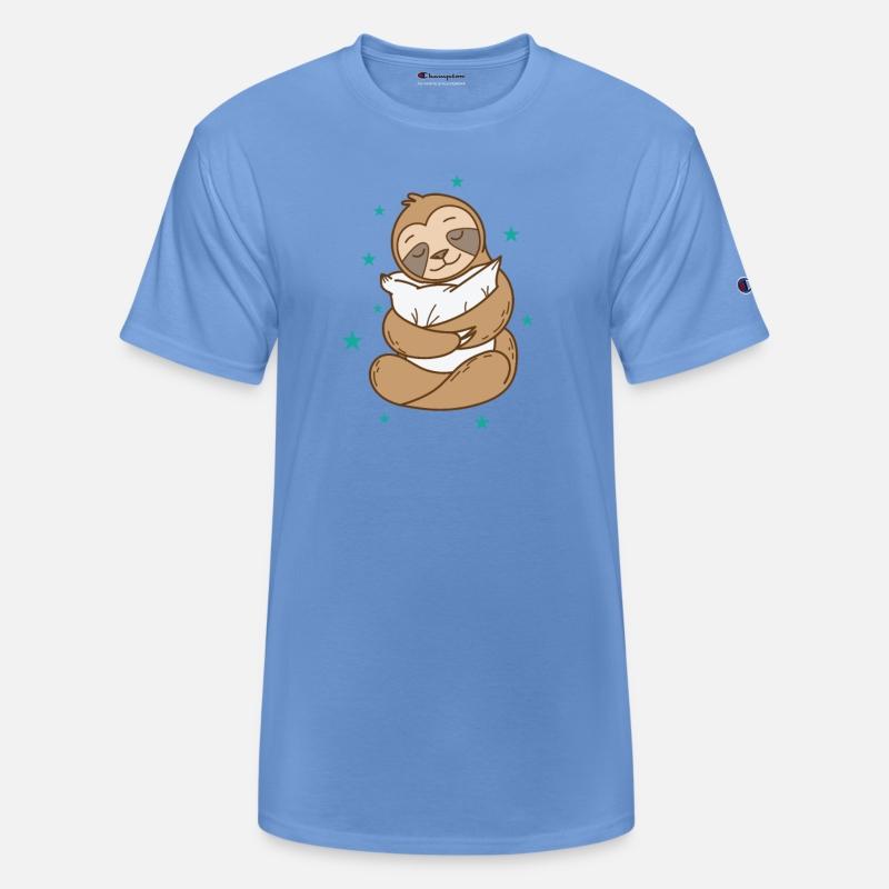 Sloth with Pillow Nature lazy
