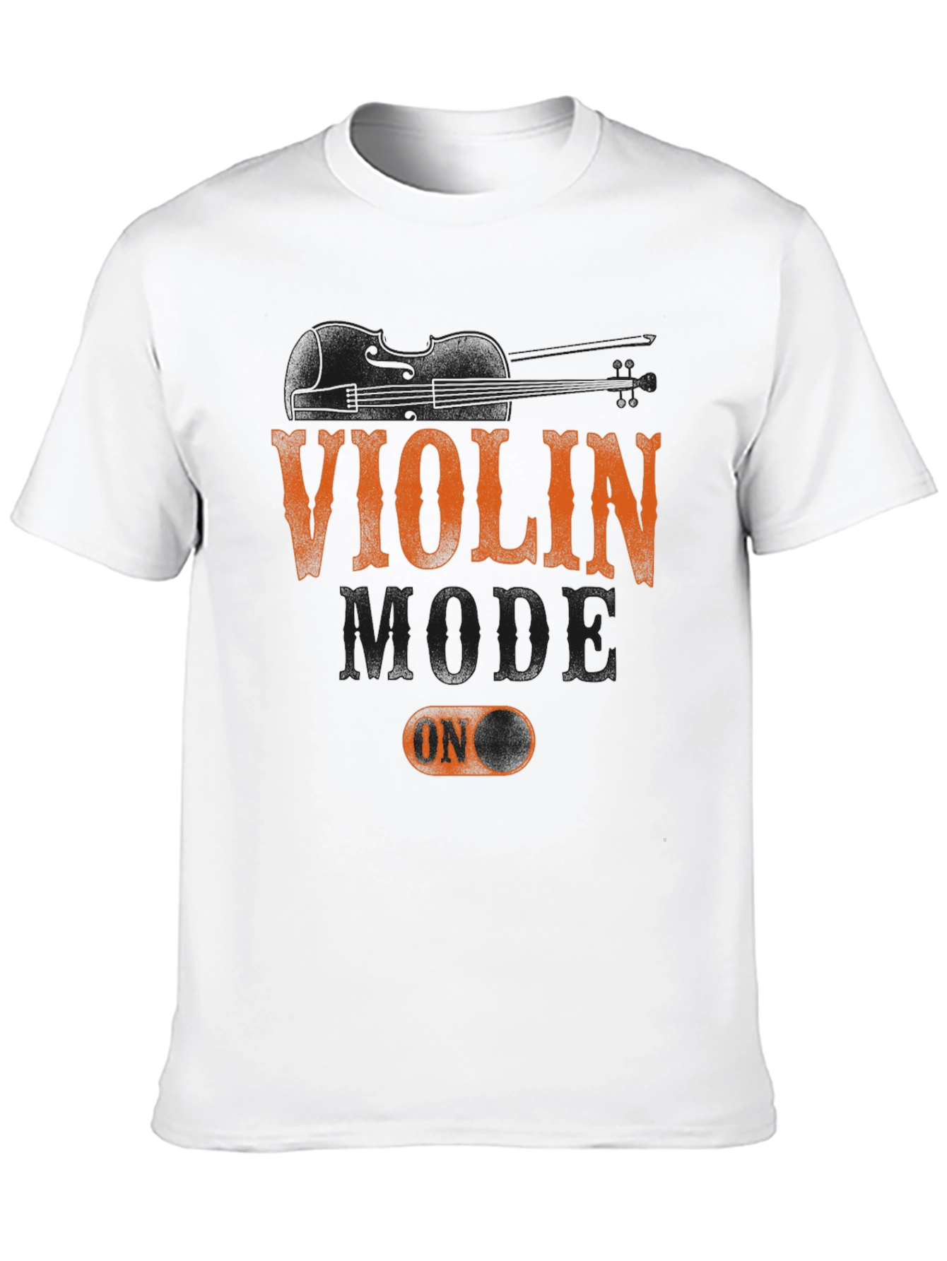 Violin Mode On T-Shirt - Music Lover Tee