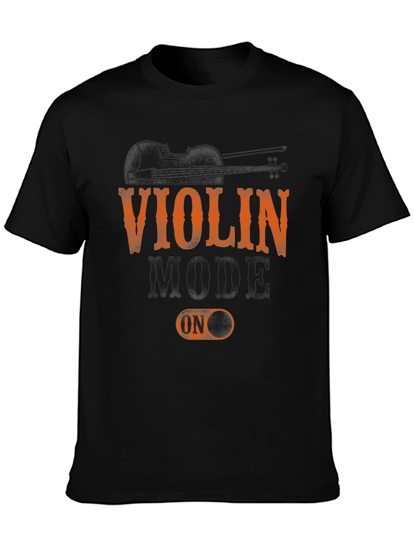 Violin Mode On T-Shirt - Music Lover Tee