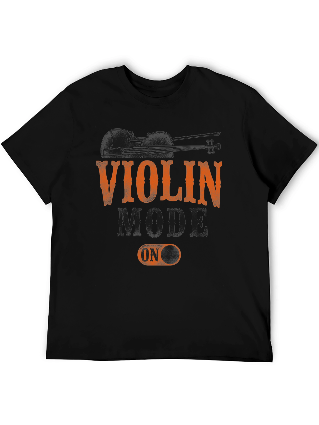 Violin Mode On T-Shirt - Music Lover Tee