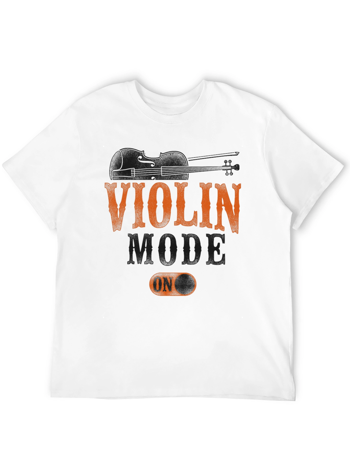 Violin Mode On T-Shirt - Music Lover Tee