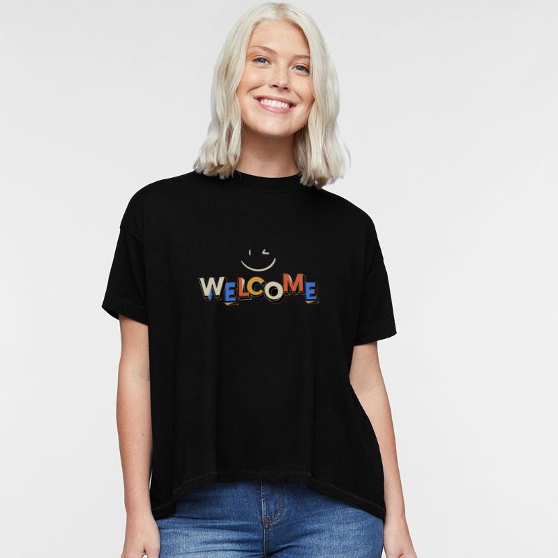 Smile and welcome design