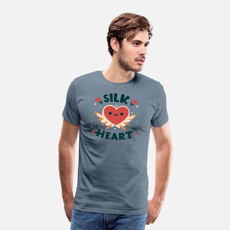 Smiling Heart Wings - Soaring with Silk Heart