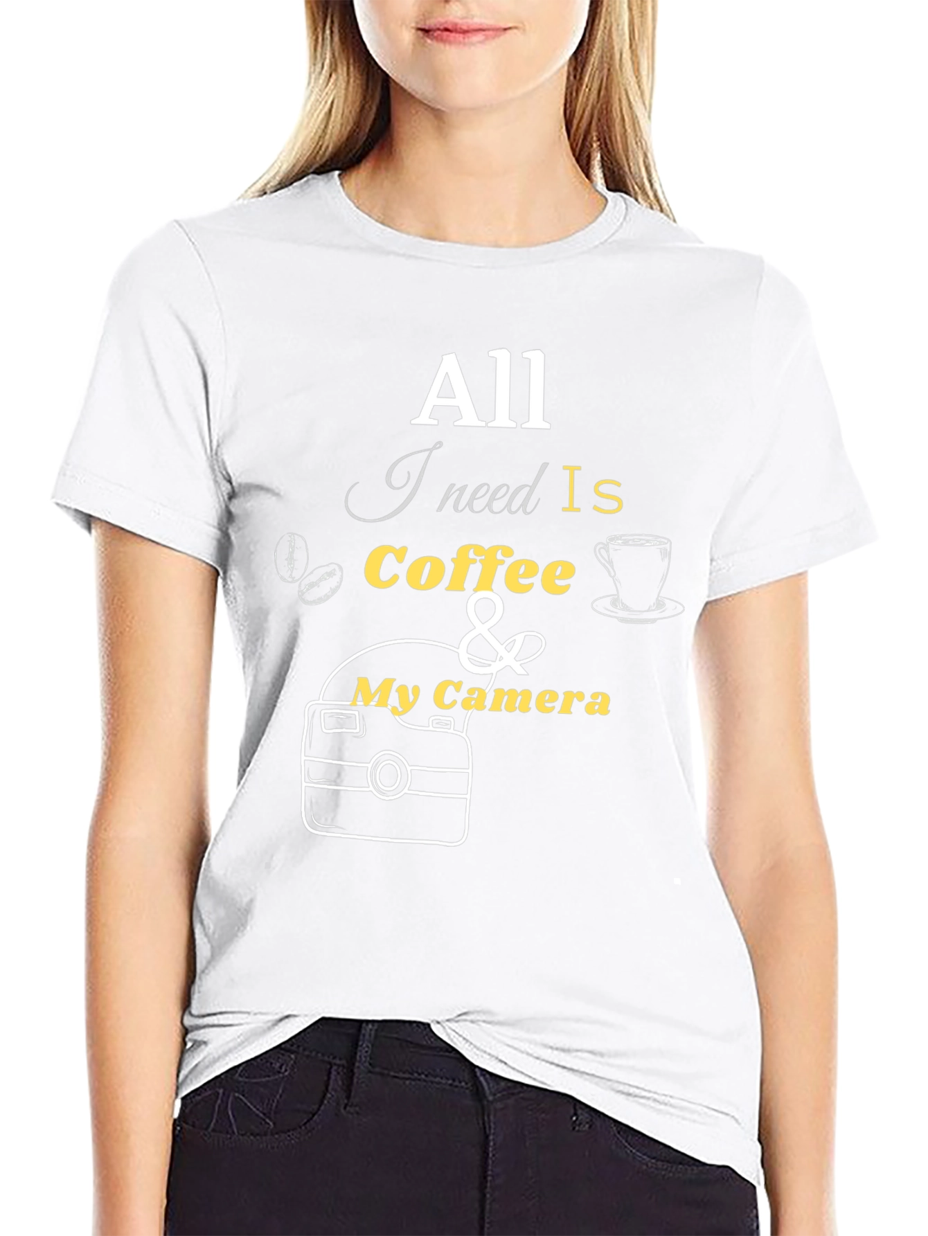 Coffee & Camera Graphic Tee - Photographers Essential