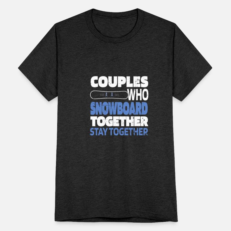 Snowboard Snowboarder Couple