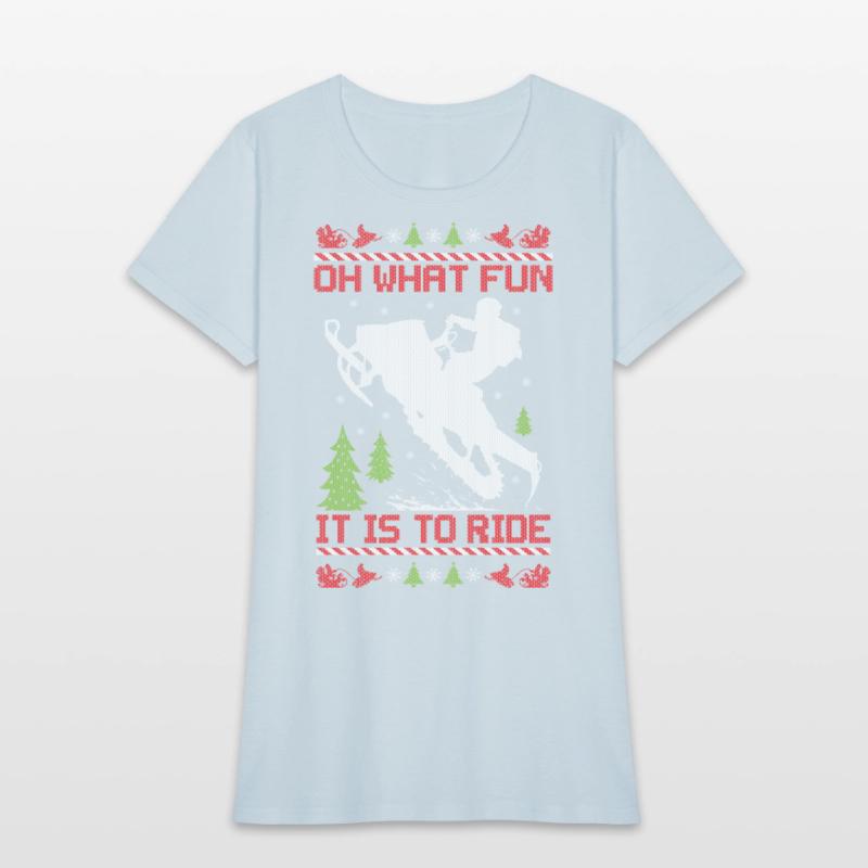 Snowmobile Christmas Fun