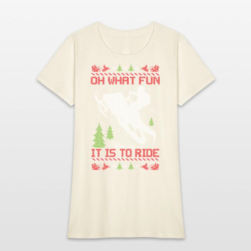 Snowmobile Christmas Fun