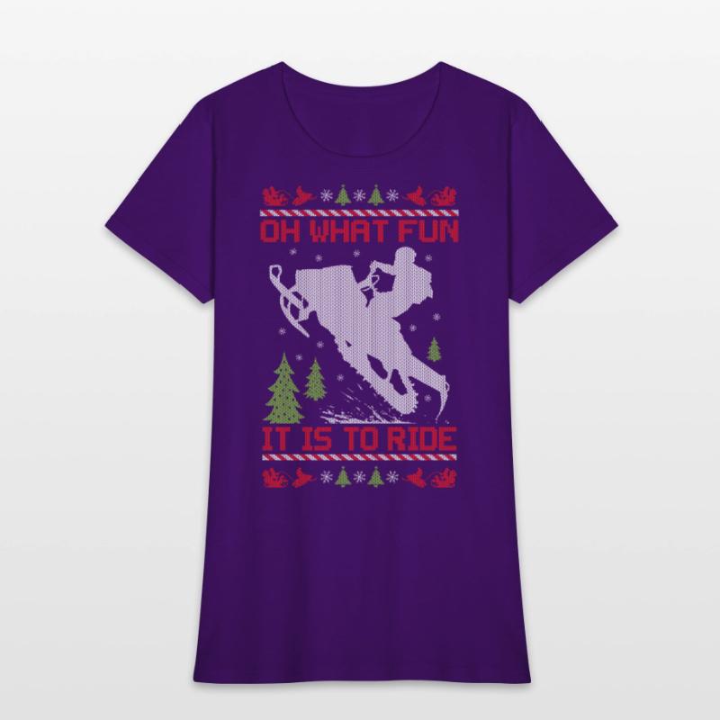 Snowmobile Christmas Fun