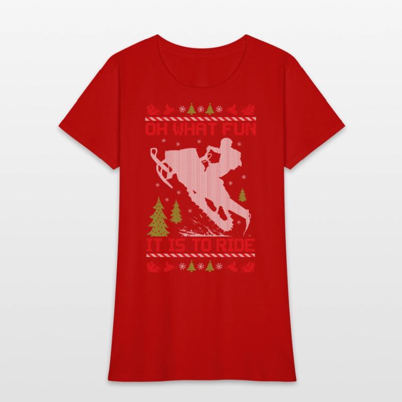 Snowmobile Christmas Fun