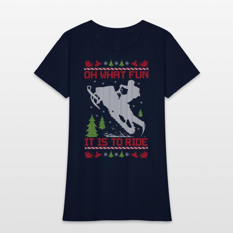 Snowmobile Christmas Fun