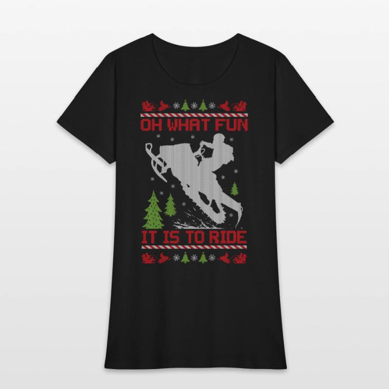 Snowmobile Christmas Fun