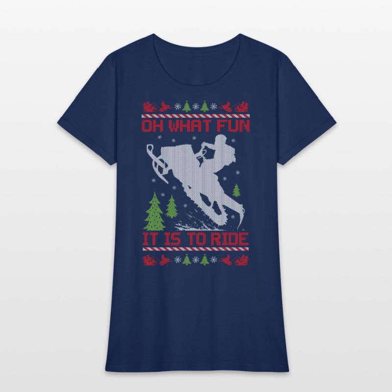 Snowmobile Christmas Fun