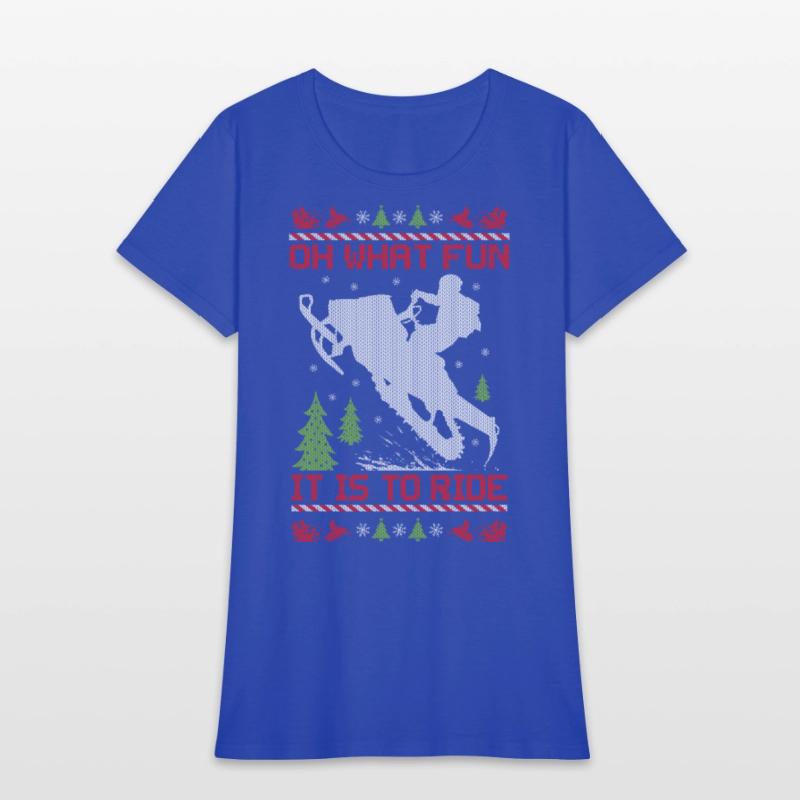 Snowmobile Christmas Fun
