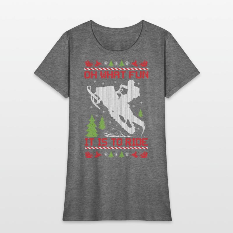 Snowmobile Christmas Fun
