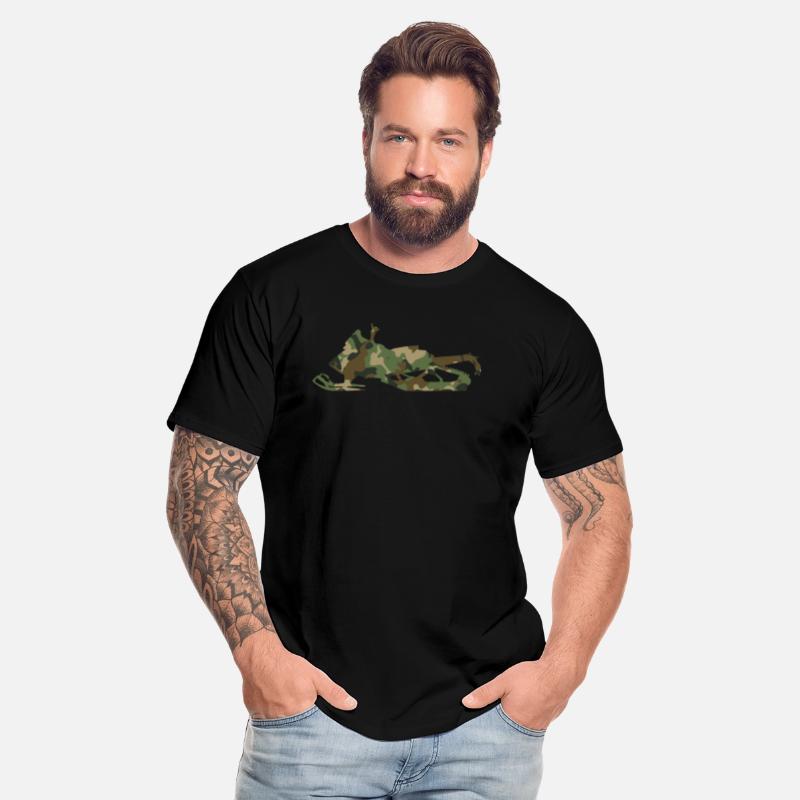 Snowmobiling Camo Camouflage Snowmobile Sled
