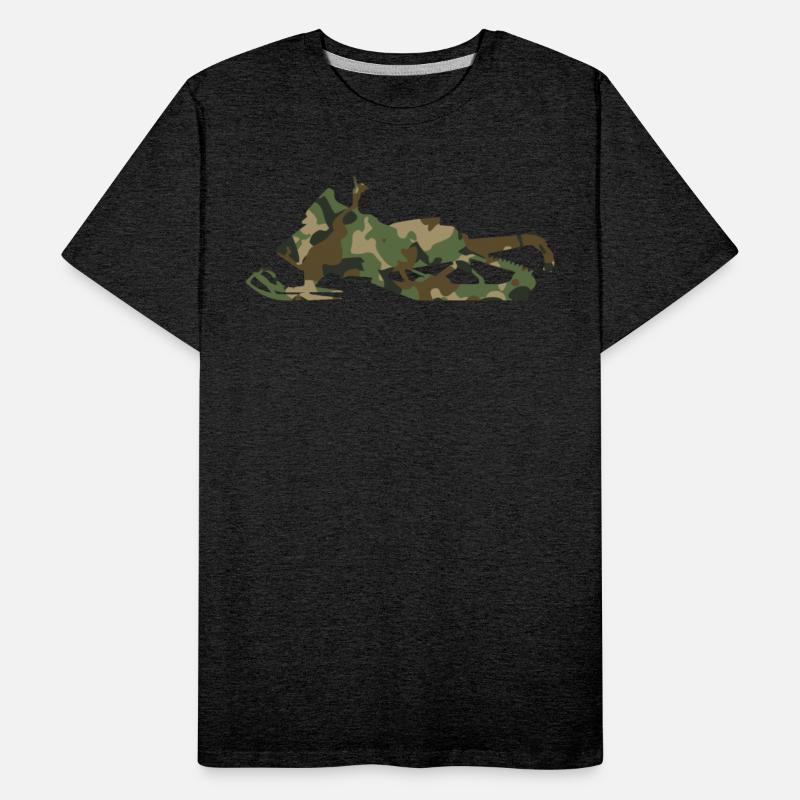 Snowmobiling Camo Camouflage Snowmobile Sled