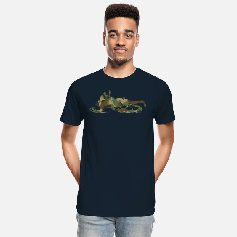 Snowmobiling Camo Camouflage Snowmobile Sled
