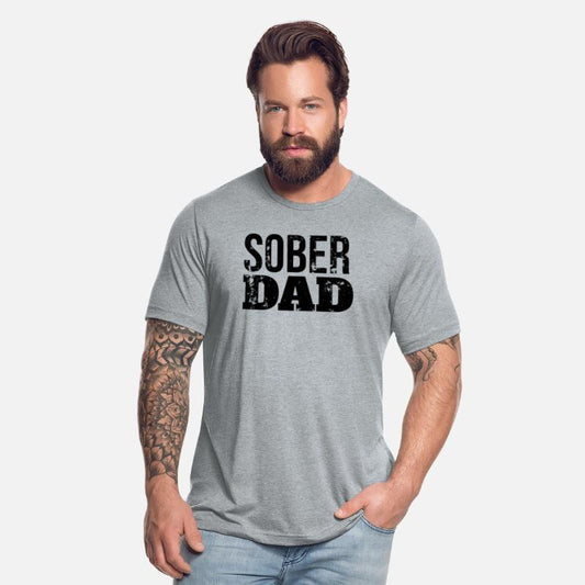 Sober Dad black lettering