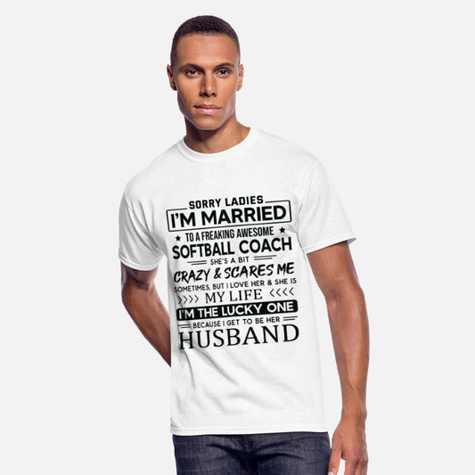Softball Coach Funny Saying For Husband