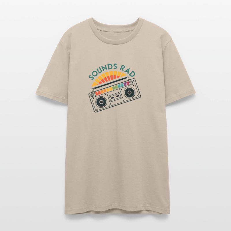 Sounds Rad Boombox Equalizer Retro 80s