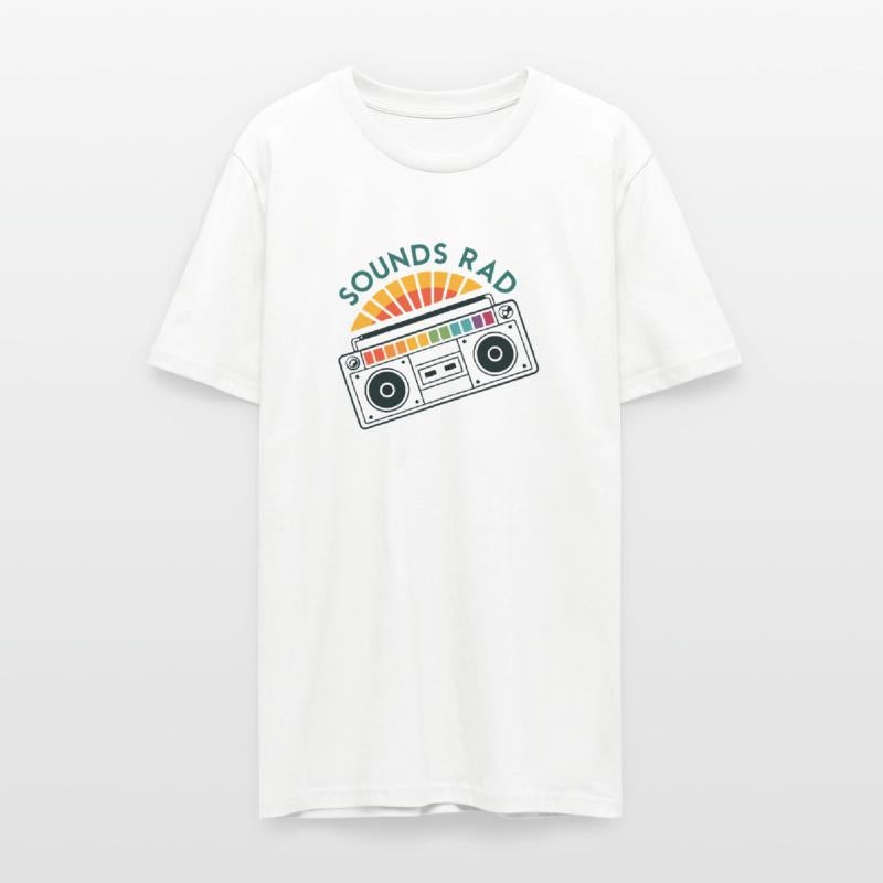 Sounds Rad Boombox Equalizer Retro 80s