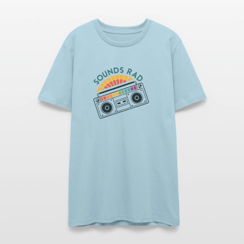 Sounds Rad Boombox Equalizer Retro 80s